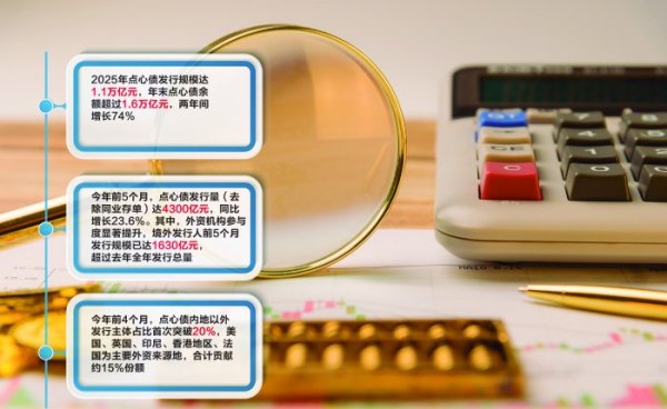 境外发行人前5个月发行规模超过去年全年 外资积极入场助点心债热度高企