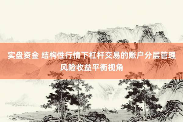 实盘资金 结构性行情下杠杆交易的账户分层管理风险收益平衡视角